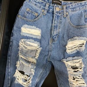 PrettyLittleThing Jean Shorts